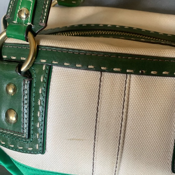 Coach Legacy Leather Fabric Vintage Satchel - Picture 3 of 10